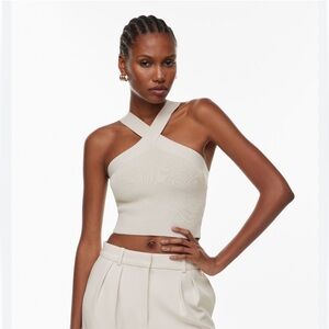 Babaton Sculpt Knit Criss Cross Cropped
Tank